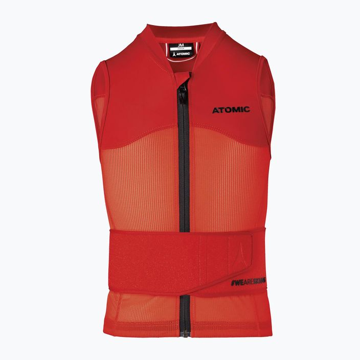 Children's ski protector Atomic Live Shield Vest JR red AN5205022 8