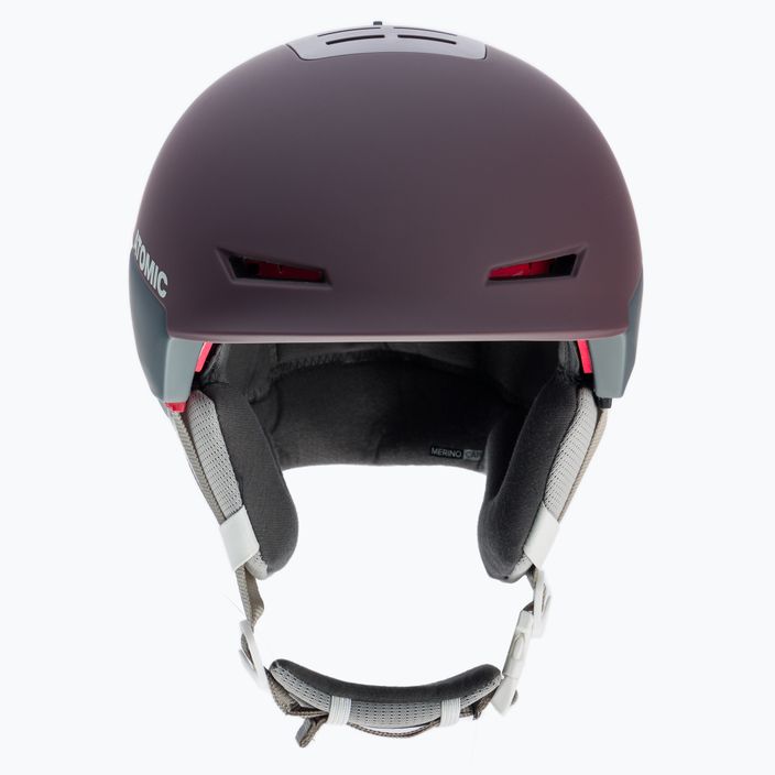 Men's ski helmet Atomic Revent + LF purple AN500563 2