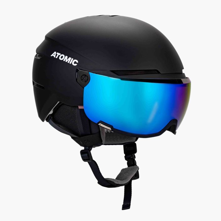 Men's Atomic Savor Visor Stereo Ski Helmet Black AN500571