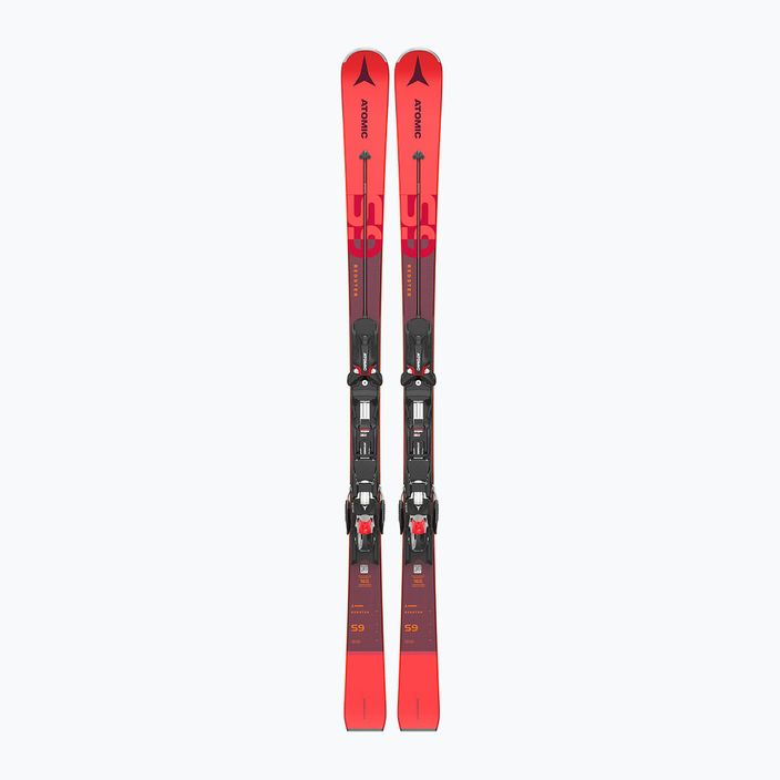 Men's Atomic Redster S9 Servotec + X12 GW downhill skis red AASS02748 10