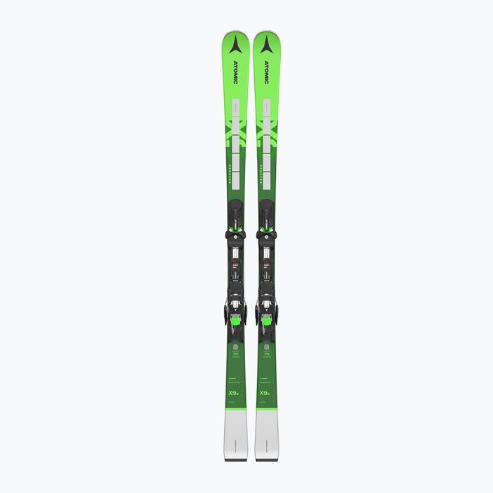 Men's Atomic Redster X9S Revoshock S + X12 GW downhill skis green AASS02756 10