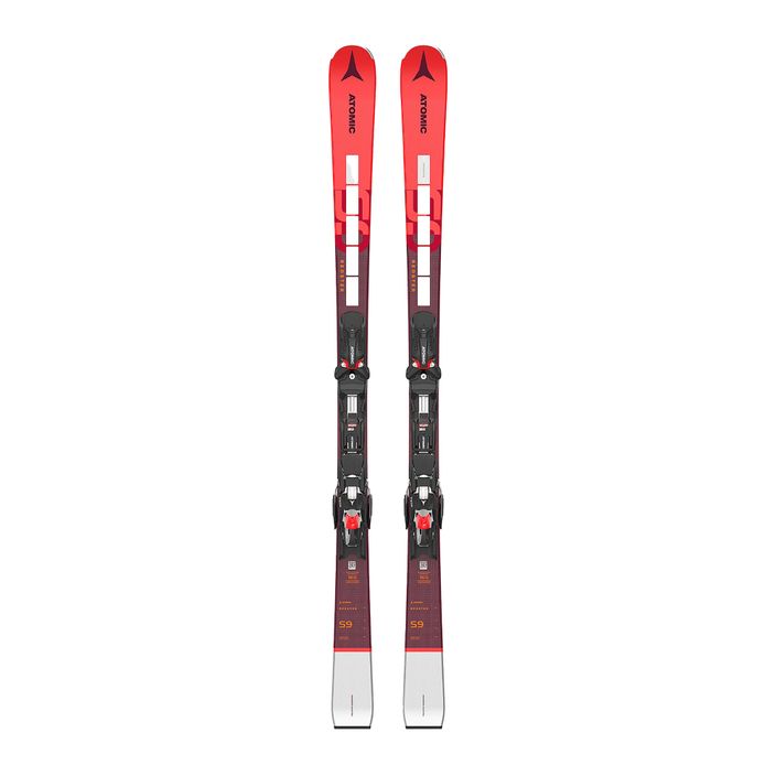 Men's Atomic Redster S9 Revo S + X12 GW downhill skis red AA0028930/AD5002152000 10