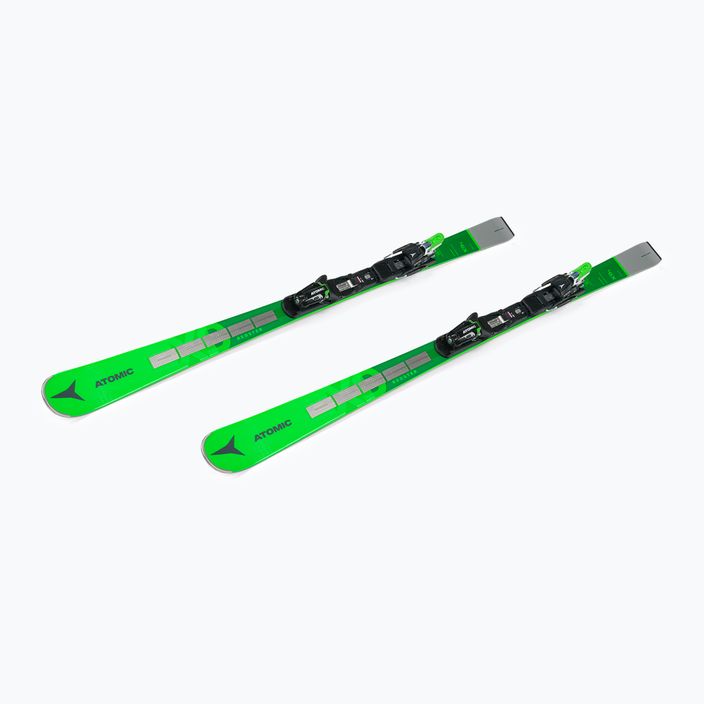 Men's Atomic Redster X9S Revoshock S + X12 GW downhill skis green AASS02756 4