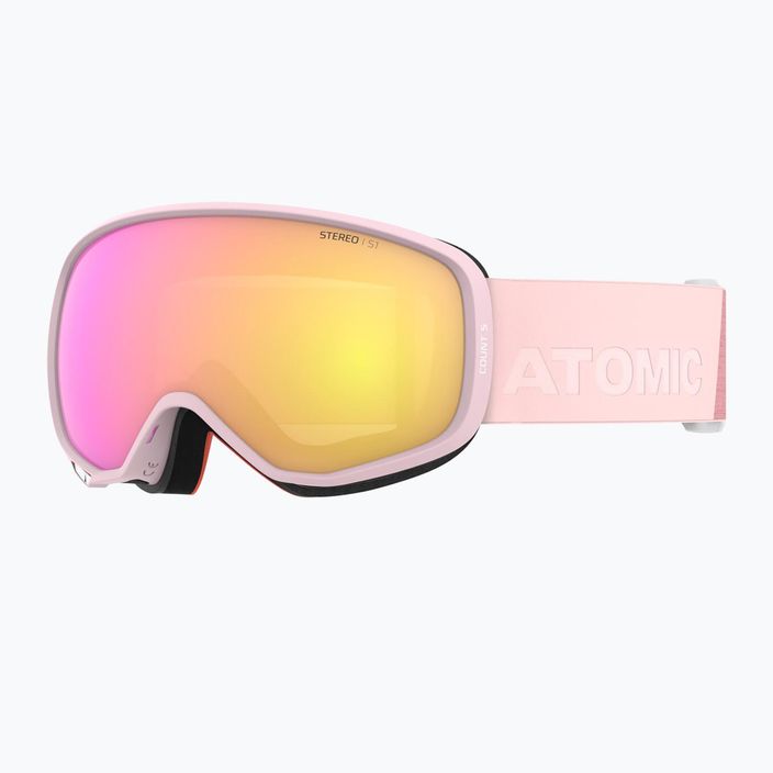 Atomic Count S Stereo rose pink/yellow stereo ski goggles AN5106216 6