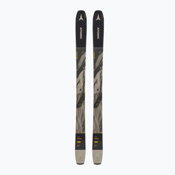 Men's Atomic Backland 100 skate ski black/grey AA0029530