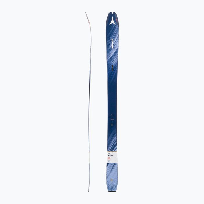 Women's skate ski Atomic Backland 85W + Skins blue AAST01924 3