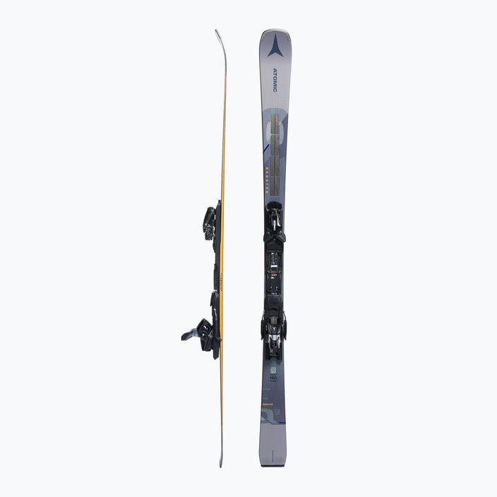 Men's Atomic Redster Q9 Revoshock S + X12 GW downhill skis black AASS03026 2