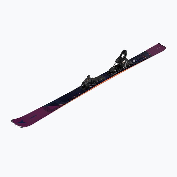 Atomic Cloud Q9 + M10 GW women's downhill skis black and purple AASS03076 12