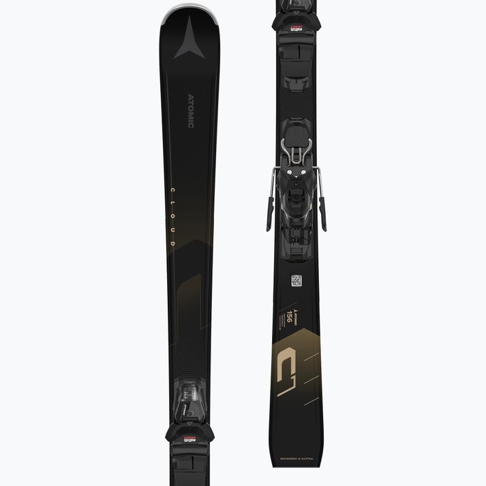 Women's skis Atomic Cloud C7 Black + M10 GW black 10