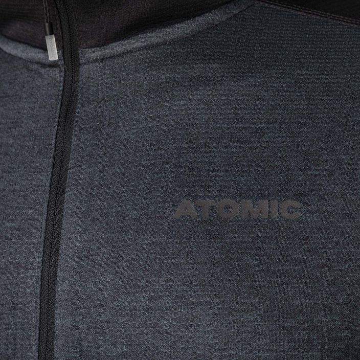 Men's Atomic Alps FZ Hoodie grey/black 3