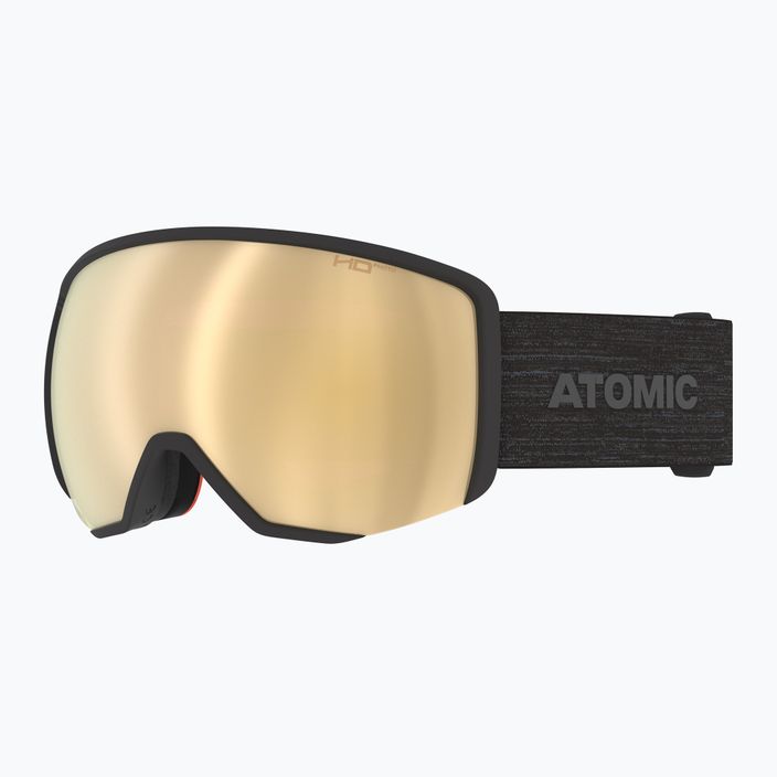 Atomic Revent L HD Photo black/amber gold ski goggles 5