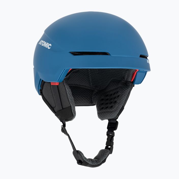 Atomic Savor blue ski helmet
