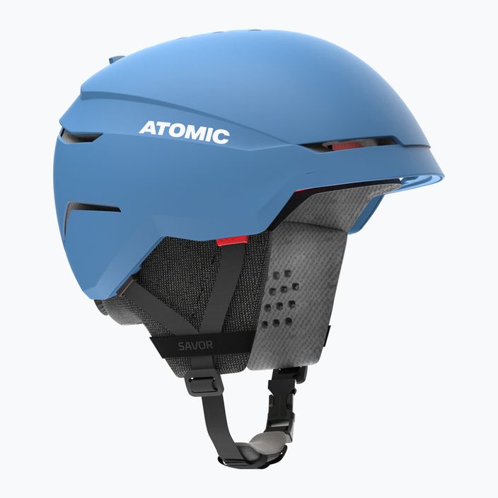 Atomic Savor blue ski helmet 6