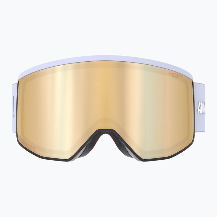 Atomic Four Pro HD Photo light grey ski goggles 2