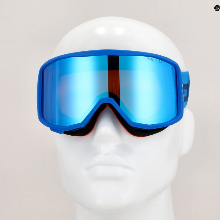 Atomic Count JR children's ski goggles Cylindrical blue/blue 8