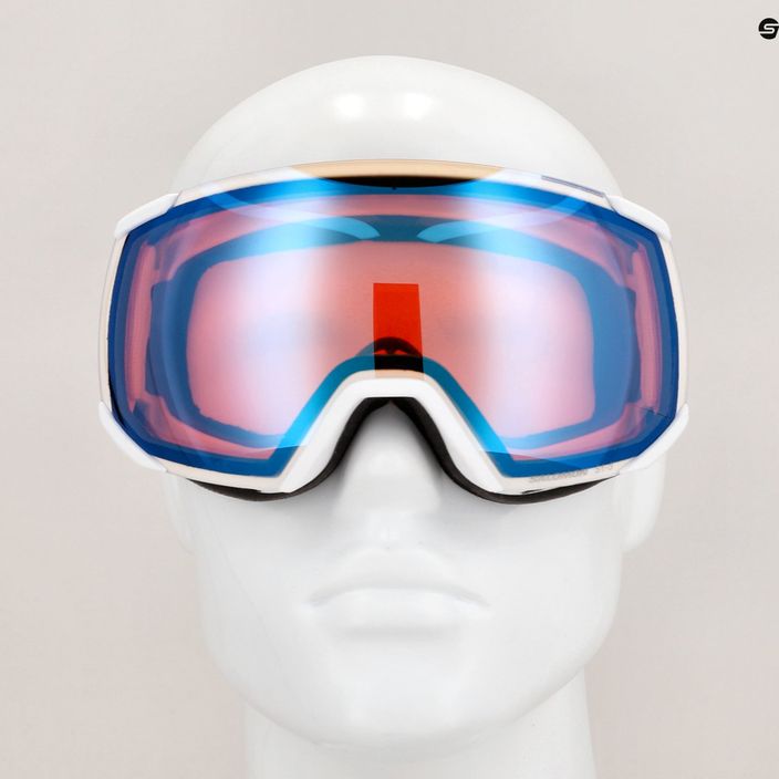 Salomon Radium Photo ski goggles white/blue 10