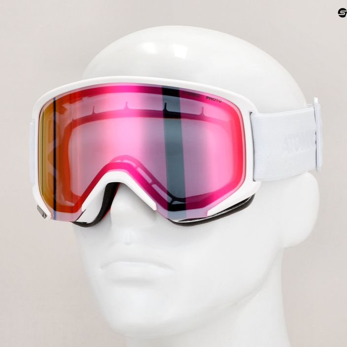 Atomic Savor Photo white/red ski goggles 9