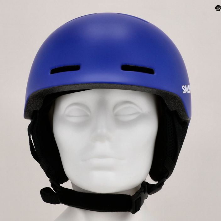 Children's ski helmet Salomon Orka race blue 12