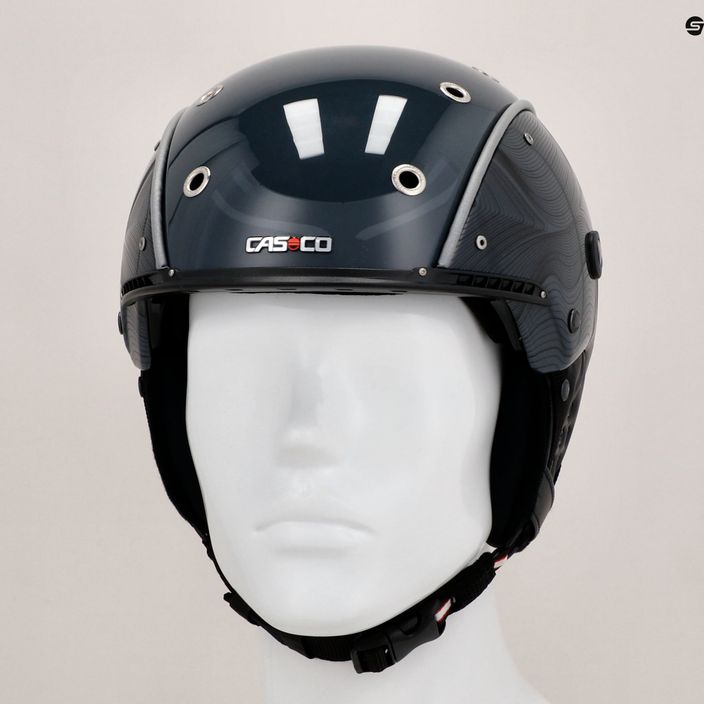 CASCO SP-3 gray jay ski helmet 9