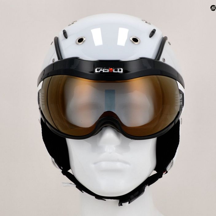 CASCO Ski Helmet SP-6 Visorb White 07.2578 8