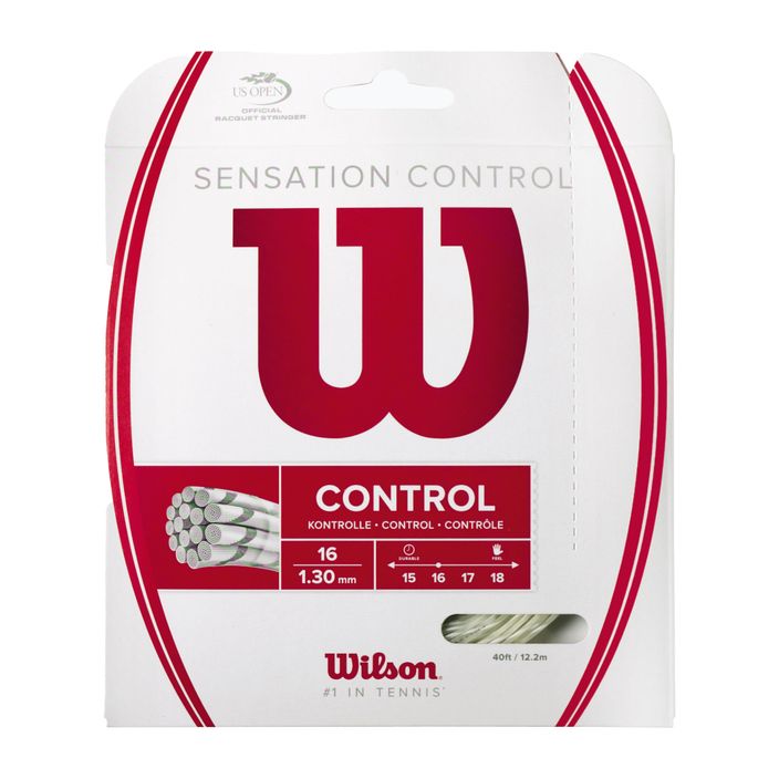 Wilson Sensation Control tennis string 12.2m grey WRZ941200+ 2
