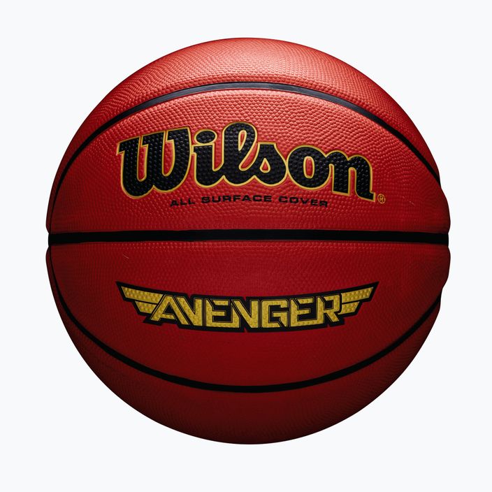 Wilson Avenger 295 orange basketball size 7 4