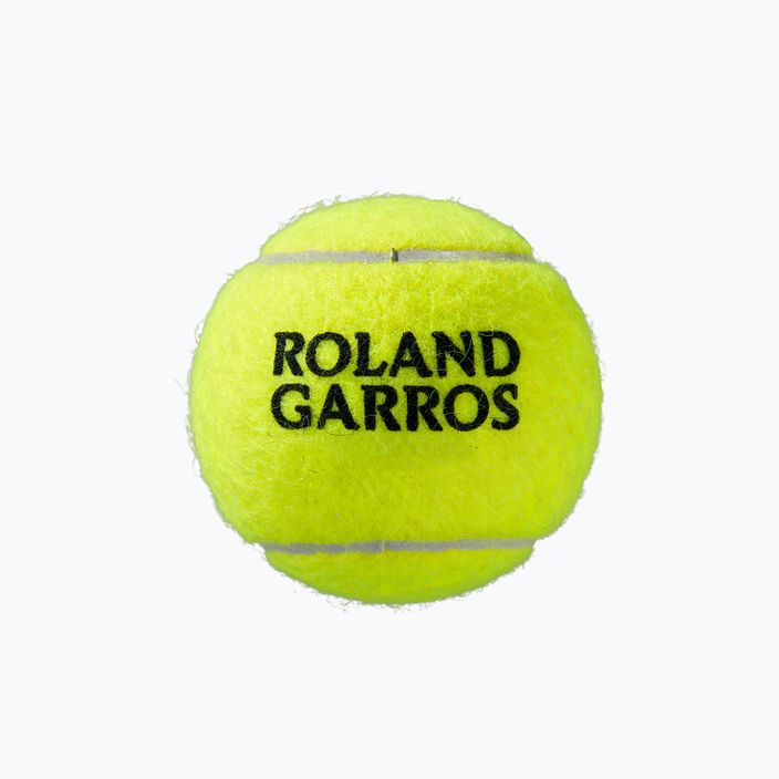 Wilson Roland Garros All Ct tennis balls 3 pcs yellow WRT126400 3