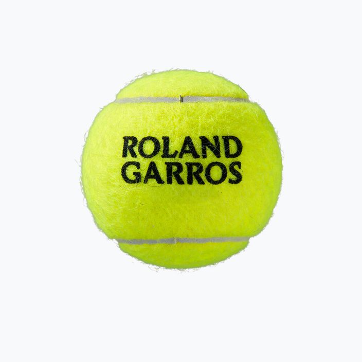 Wilson Roland Garros All Ct 4 Ball tennis balls 2Pk 8 pcs yellow WRT116402 3