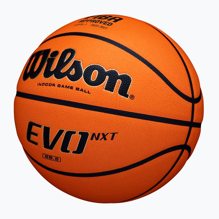 Wilson basketball EVO NXT Fiba Game Ball orange size 7 2