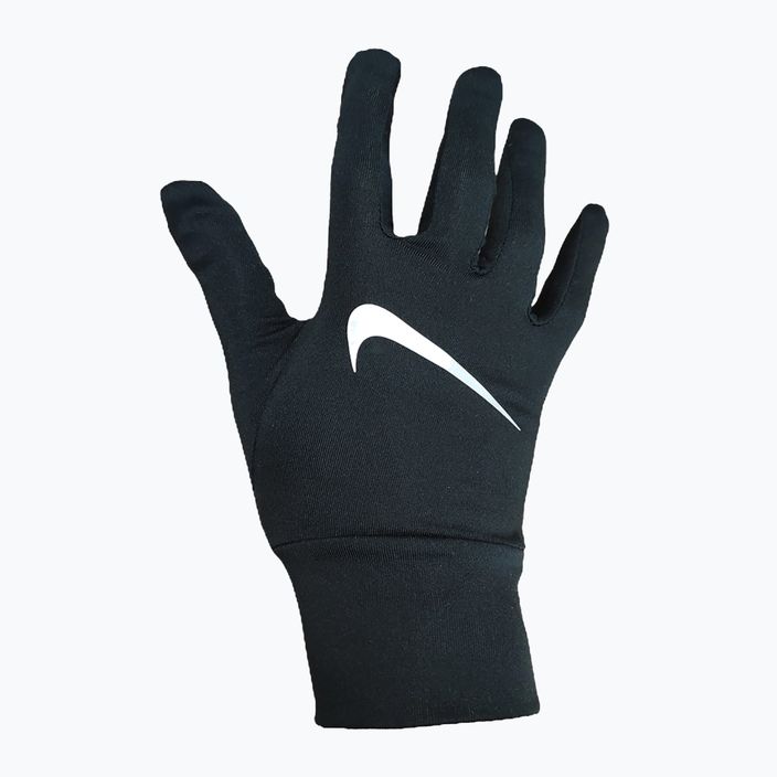 Men's Nike Accelerate RG running gloves black/black/silver 5