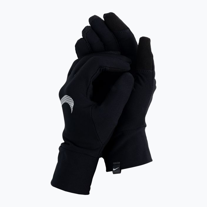 Nike Essential Running women's cap + gloves set black N1000595-082 2