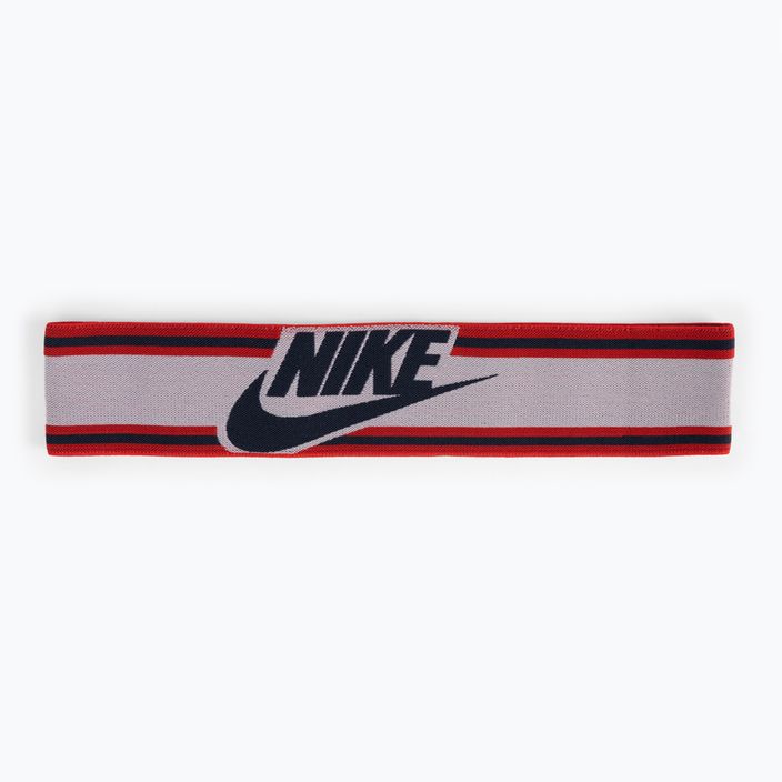 Men's Nike Elastic Headband white and red N1003550-123 2