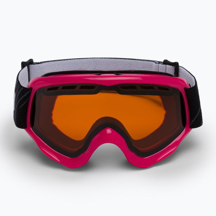 Salomon Juke Access pink/tonic orange children's ski goggles L39137500 2