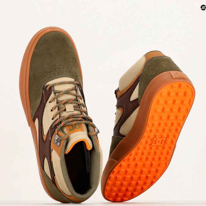 DC Kalis Vulc Mid Wnt brown/dark chocolate men's shoes 17