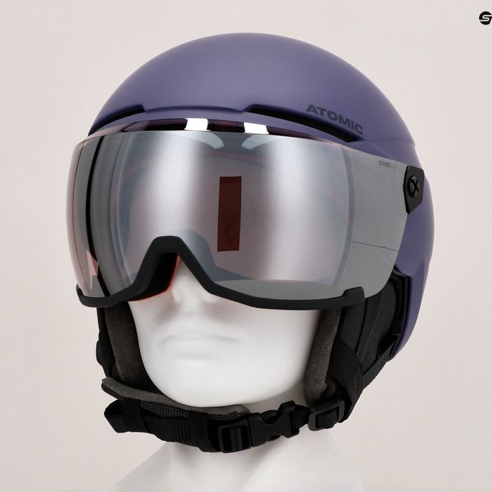 Ski helmet Atomic Savor Visor Stereo light purple 11