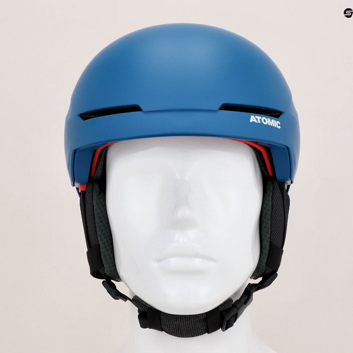 Atomic Savor blue ski helmet 10