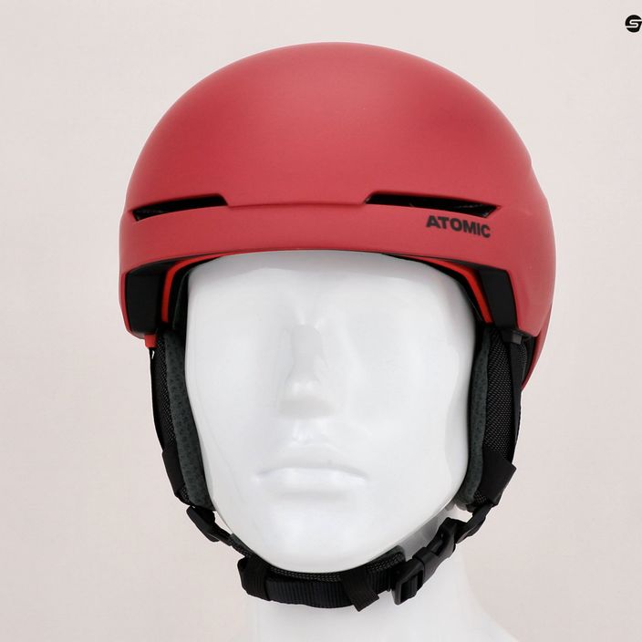 Atomic Savor ski helmet dark red 8
