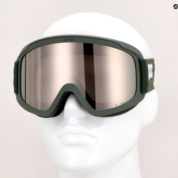 Ski goggles POC Opsin epidote green/partly sunny ivory 10