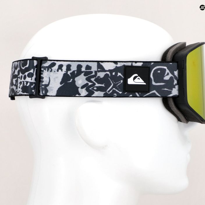 Quiksilver Storm S3 heritage / MI purple snowboard goggles 7