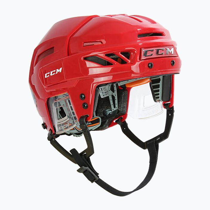 CCM Fitlite 3DS red hockey helmet