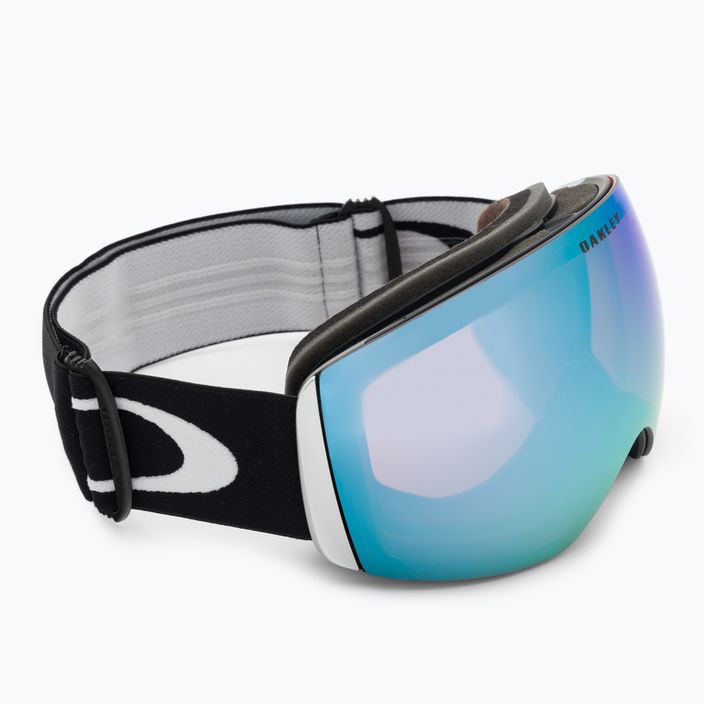 Oakley Flight Deck matte black/prizm snow sapphire iridium ski goggles OO7050-20