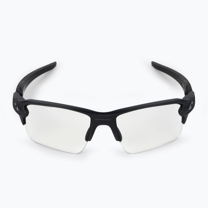 Oakley Flak 2.0 XL steel/clear to black photochromic sunglasses 0OO9188 3