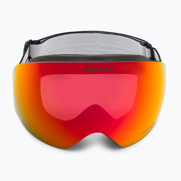 Oakley Flight Deck matte black/prizm snow torch iridium ski goggles OO7050-33 2