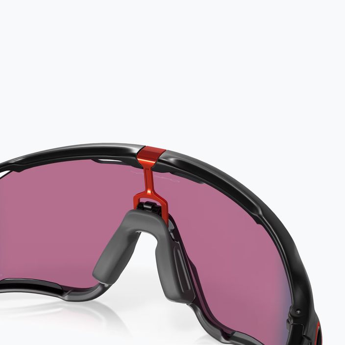 Oakley Jawbreaker matte black/prizm road sunglasses 7