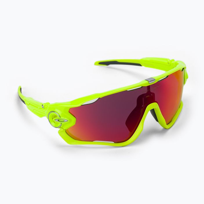 Oakley Jawbreaker retina burn/prizm road cycling glasses 0OO9290