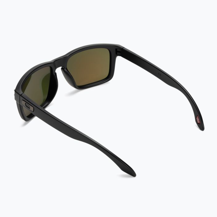Oakley Holbrook matte black/prizm ruby sunglasses 0OO9102-E255 2