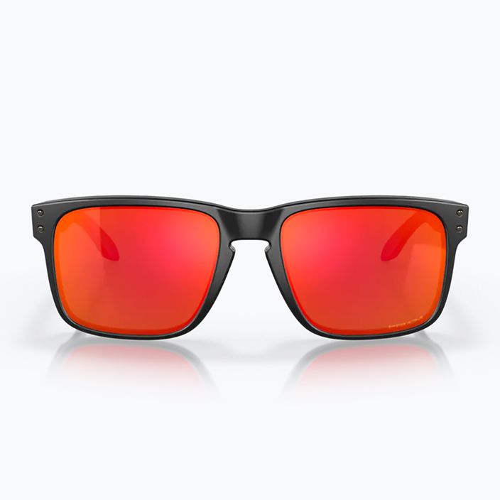 Oakley Holbrook matte black/prizm ruby sunglasses 0OO9102-E255 7