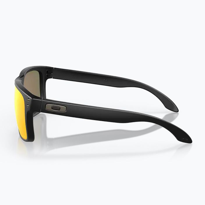 Oakley Holbrook matte black/prizm ruby sunglasses 0OO9102-E255 8