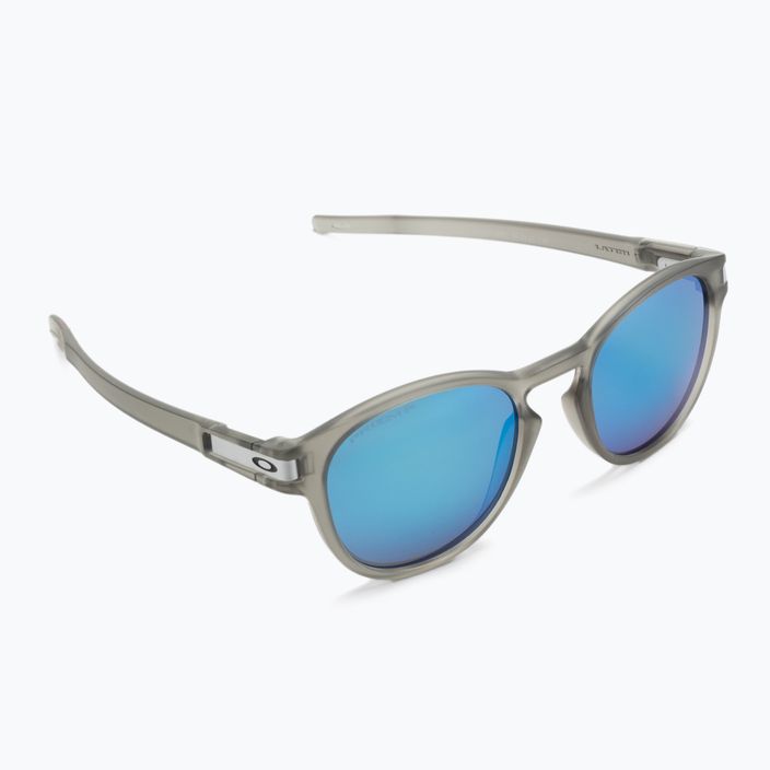Oakley Latch matte grey ink/prizm sapphire polarized sunglasses