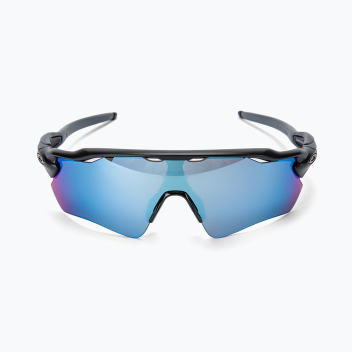 Oakley Radar EV Path matte black/prizm deep water polarized cycling glasses 0OO9208 3